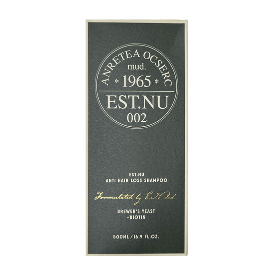 ESTERMALL ESTNU Brewer's Yeast Biotin Anti-Hair Loss Shampoo ์์ค๋๋ชฐ ์์คํธ๋ ๋งฅ์ฃผํจ๋ชจ ๋น์คํด ์ดํธ