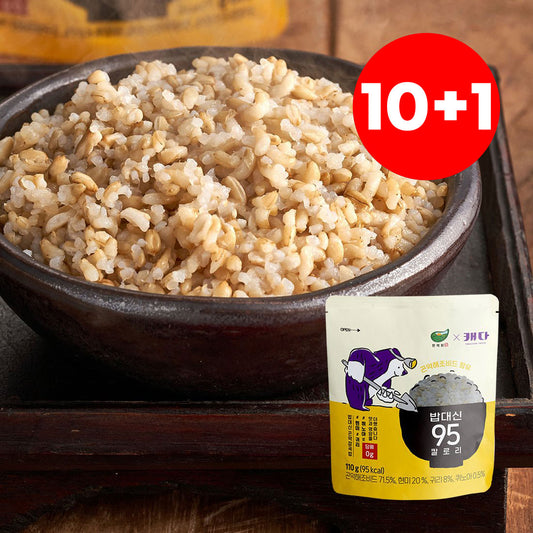 Hanchaewon x Treasure Trove 95kcal Instead of Rice 110g / ํ์ฑ์x์บ๋ค ๋ฐฅ ๋์  95์นผ๋ก๋ฆฌ 110g (๊ณค์ฝ, konjac)