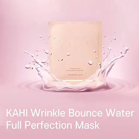 KAHI Wrinkle Bounce Waterful Perfecting Mask 35g x6 가히 수분 가득 퍼펙팅 마스크팩 6매입