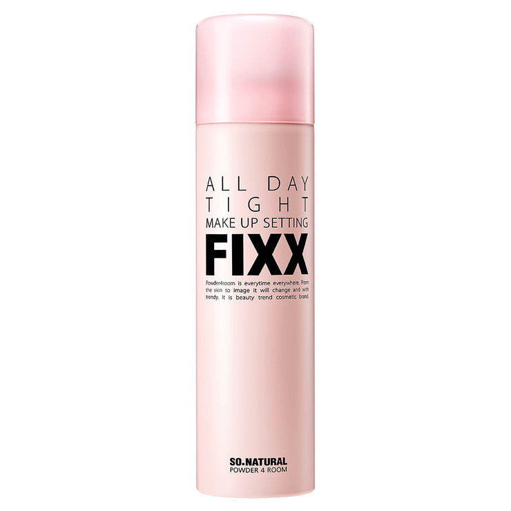 So Natural ALL DAY TIGHT MAKE UP SETTING FIXER-AEROSOL SPRAY TYPE 쏘내추럴 올데이 메이트업 픽서