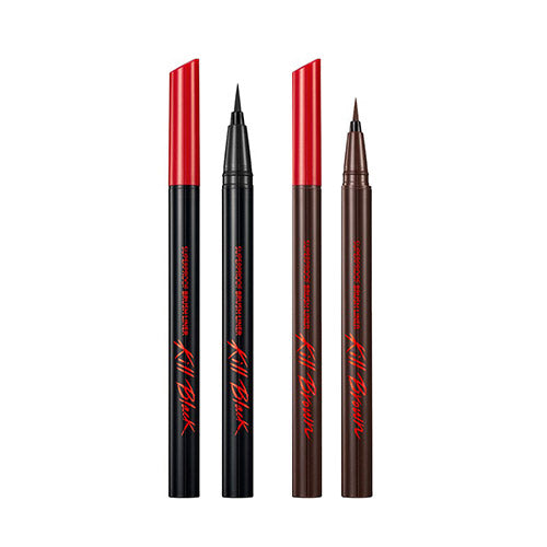 CLIO SUPERPROOF PEN LINER 01 KILL BLACK/02 KILL BROWN 0.55ml (클리오 수퍼프루프 펜 라이너 01 킬 블랙/02 킬 브라운 0.55ml)