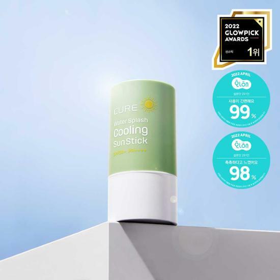 Kim Jeong Moon Aloe CURE+ Water Splash Cooling Sun Stick 23g SPF50+ PA++++ / ๊น์ ๋ฌธ์๋ก์ ๋ผ ์ผ์ค ๋ก์ ํ์ด ์ํฐ ์คํ๋์ฌ ์ฟจ๋ง ์ ์คํฑ 23g SPF50+ PA++++