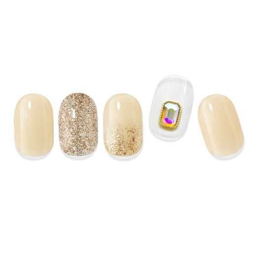 EDGEU NAIL CARE SHOP GEL - ENP207.GORGEOUS CHAMPAGNE (엣지유 네일 케어 샵젤 - ENP207.골져스 샴페인)
