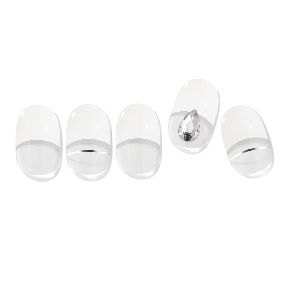 EDGEU NAIL CARE SHOP GEL - ENP803.WHITE SYMPHONY (엣지유 네일 케어 샵젤 -ENP803.화이트 심포니)