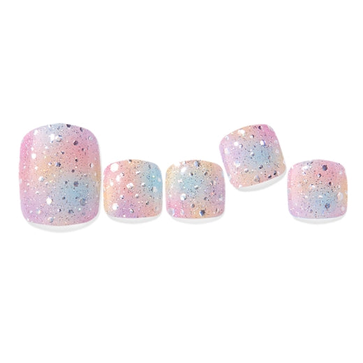 EDGEU PEDI CARE SHOP GEL - EPA114.RAINBOW COTTONCANDY (엣지유 페디 케어 샵젤 - EPA114.레인보우 솜사탕)