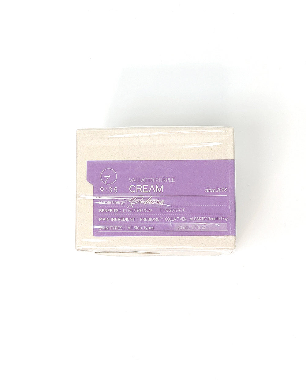 9:35 VALLATTO BEAUTY TIME PURPLE CREAM 1.7 fl oz 50ml 9:35 발라또 뷰티 타임 퍼플 크림 1.7 fl oz 50ml