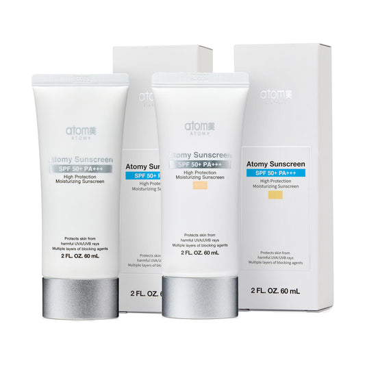 ATOMY Sunscreen SPF50+ PA+++ 2FL. OZ. 60ml (WHITE/TINTED) / ์ ํฐ๋ฏธ ์ ํฌ๋ฆผ SPF50+ PA+++ 60ml (WHITE/TINTED)