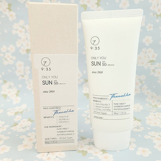 9:35 VALLATTO BEAUTY TIME ONLY YOU SUNSCREEN 1.76 oz 50g 9:35 발라또 뷰티 타임 온리 뉴 선스크린 1.76 oz 50g