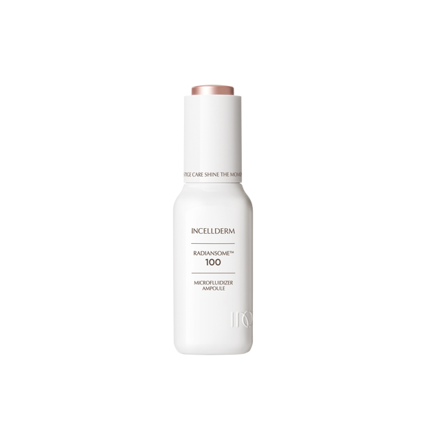 INCELLDERM RADIANSOME™100 MICROFLUDIZER AMPOULE 30ml / 1.01 fl. oz. 인셀덤 래디언솜™100 마이크로플루다이저 앰플 30ml / 1.01 fl. oz.