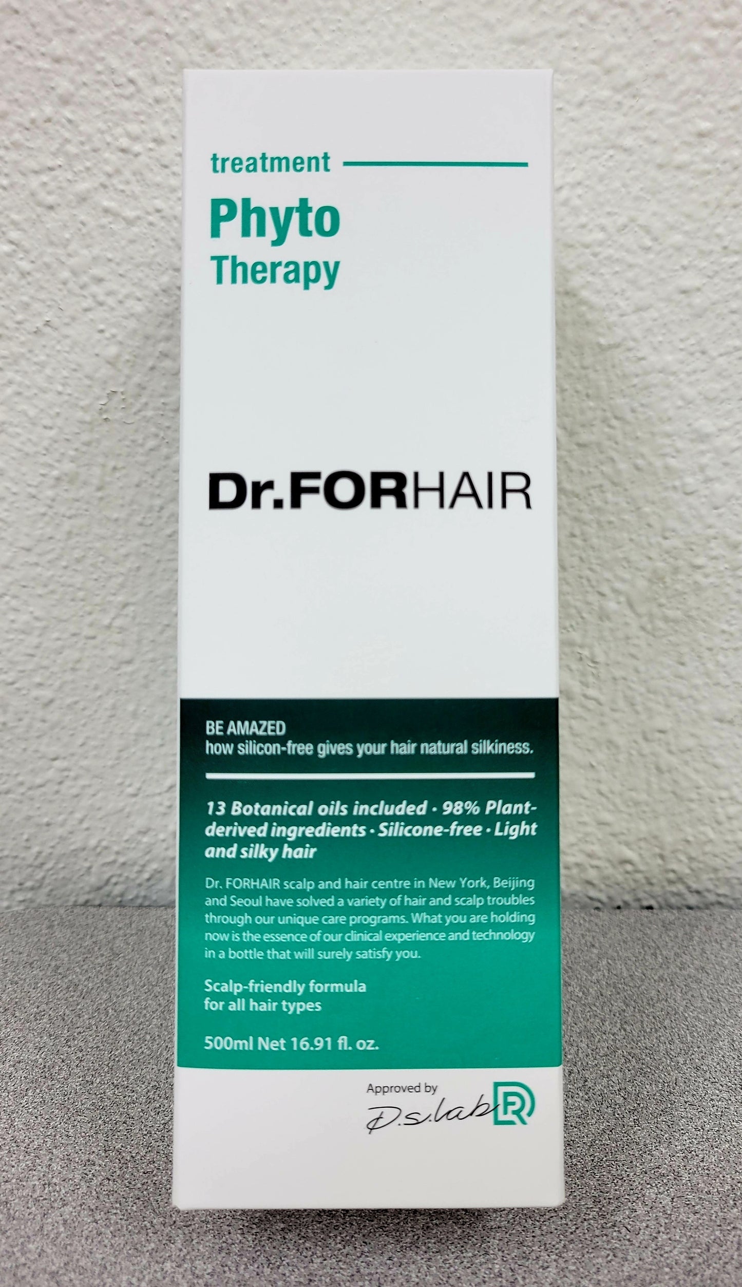닥터포헤어 피토테라피 헤어 트리트먼트 16.91 fl oz (500 ml) DR.FORHAIR PHYTO THERAPY TREATMENT 16.91 fl oz (500 ml)