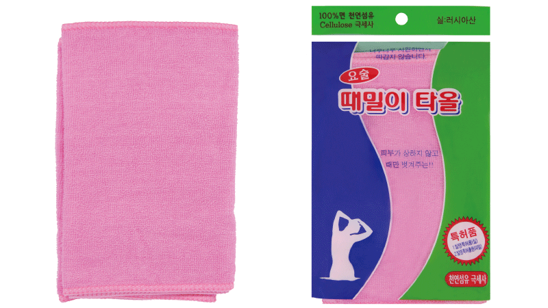 때르메스 정준산업 요술 때밀이 타올 (등밀이) / Jungjun Industry Magic Towel Body Back Scrub