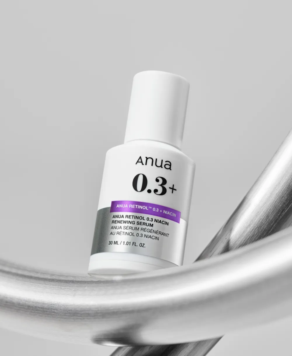 ANUA Retinol 0.3% + Niacin Renewing Serum 30ml 아누아 레티놀 0.3 + 나이아신 리뉴잉 세럼 30ml
