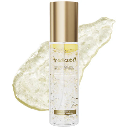 Medicube Kojic Acid Turmeric Vitamin Gold Jelly Mist Serum 100ml 메디큐브 코직애씨드 터메릭 비타 미스트 세럼 100ml