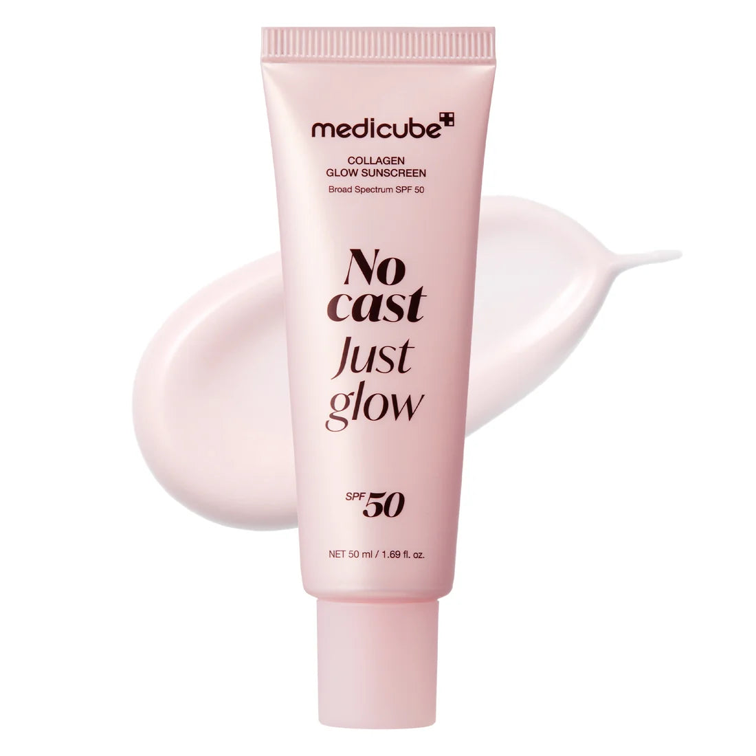 Medicube Glow Collagen Sunscreen 50ml Broad Spectrum SPF 50 메디큐브 콜라겐 글로우 선크림 50ml Broad Spectrum SPF 50