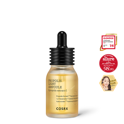 COSRX Full Fit Propolis Light Ampoule 30mL / 1.35 fl. oz. 코스알엑스 풀핏 프로폴리스 라이트 앰플  30mL / 1.35 fl. oz.