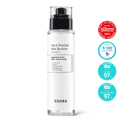 COSRX The 6 Peptide Skin Booster Serum 150ml / 5.07 fl.oz. x 2ea 코스알엑스 더 6 펩타이드 스킨 부스터 세럼 150ml / 5.07 fl.oz. x 2ea