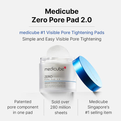 Medicube Zero Pore Pad 2.0 메디큐브 제로모공패드 2.0