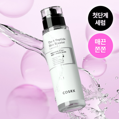 COSRX The 6 Peptide Skin Booster Serum 150ml / 5.07 fl.oz. x 2ea 코스알엑스 더 6 펩타이드 스킨 부스터 세럼 150ml / 5.07 fl.oz. x 2ea