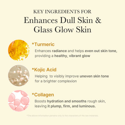 Medicube Kojic Acid Tumeric Night Wrapping Mask 75ml / 2.53 fl. oz. 메디큐브 코직애씨드 터메릭 비타 랩핑마스크 75ml / 2.53 fl. oz.