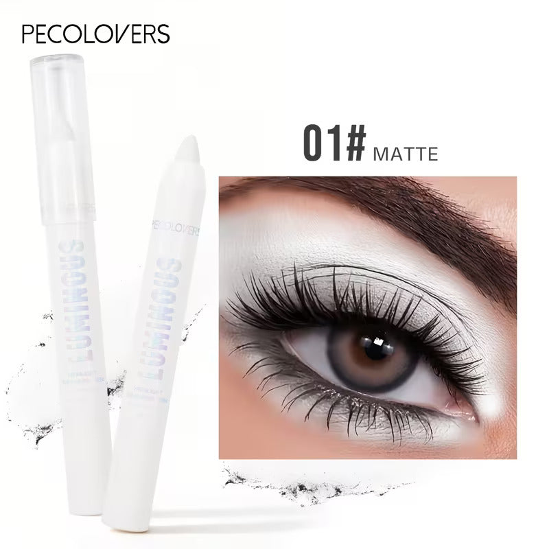 PECOLOVERS Highlight Silkworm Pen Aegyo Sal Eyeshadow 6 Colors 페코러버스 하이라이트 실크웜 펜 애교살 아이섀도우 펜 6색