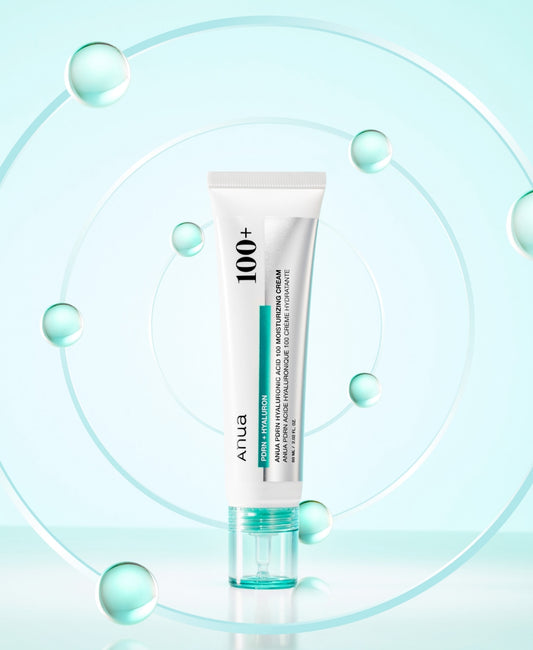 ANUA PDRN Hyaluronic Acid 100 Moisturizing Cream 60ml / 2.02 fl. oz. 아누아 PDRN 히알루론산 100 수분 크림 60ml / 2.02 fl. oz.