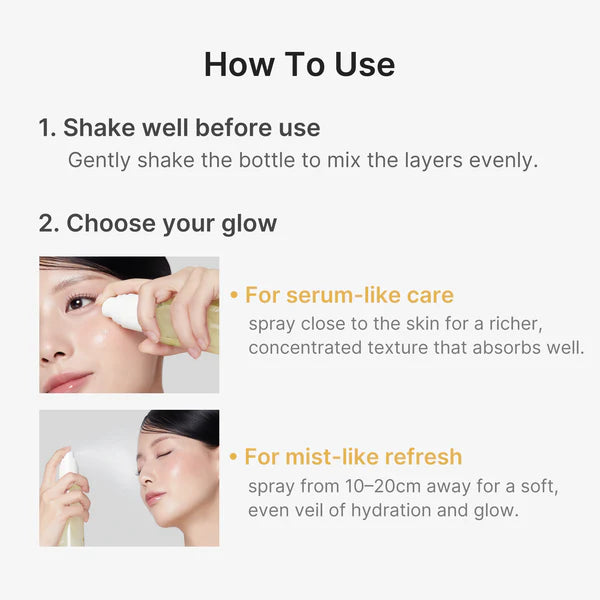 Medicube Kojic Acid Turmeric Vitamin Gold Jelly Mist Serum 100ml 메디큐브 코직애씨드 터메릭 비타 미스트 세럼 100ml