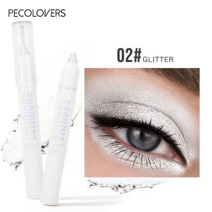 PECOLOVERS Highlight Silkworm Pen Aegyo Sal Eyeshadow 6 Colors 페코러버스 하이라이트 실크웜 펜 애교살 아이섀도우 펜 6색