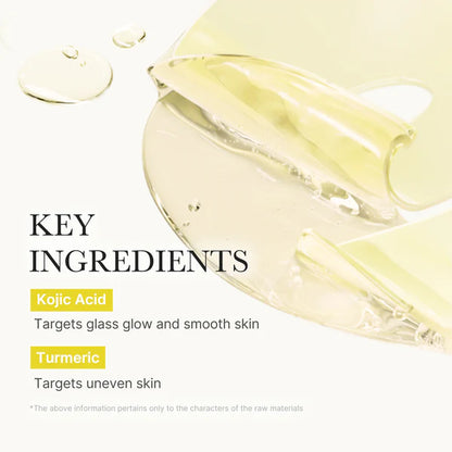 Medicube Kojic Acid Tumeric Brightening Gel Mask 28g / 0.98 oz. x 4ea 메디큐브 코직애씨드 터메릭 비타 겔 마스크 28g / 0.98 oz. x 4ea