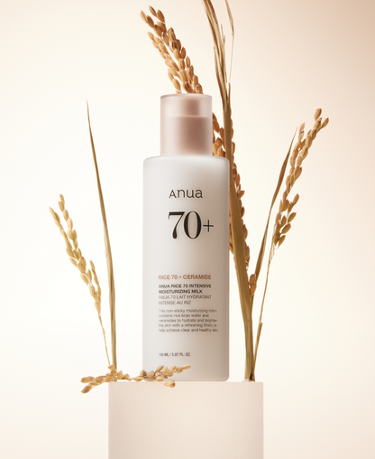 ANUA RICE 70 INTENSIVE MOISTURIZING MILK 150ml 아누아 라이스 70 인텐시브 모이스처라이징 밀크 150ml