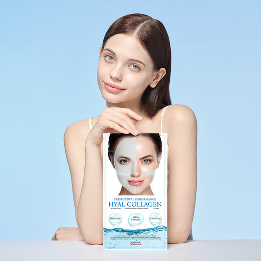 DERMAFIX Perfect Real Performance Hyal Collagen Mask 8EA 더마픽스 퍼펙트 리얼 퍼포먼스 히알콜라겐 8매입