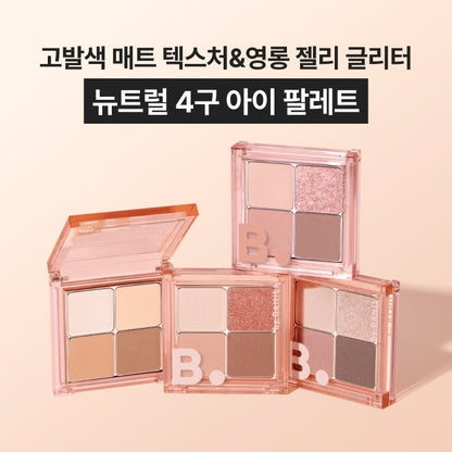 BANILA CO Mood On Eye Palette 10색 바닐라코 무드 온 아이 팔레트 10 Colors 4-Color Daily Eyeshadow Palette