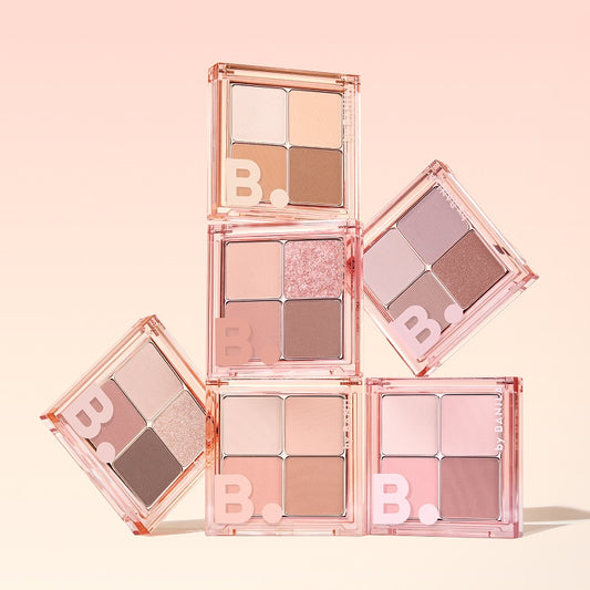 BANILA CO Mood On Eye Palette 10색 바닐라코 무드 온 아이 팔레트 10 Colors 4-Color Daily Eyeshadow Palette