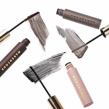 MARSHIQUE Enriched Eyelash Serum 3.5g Intense Black / Intense Brown / Intense Ash 마르시끄 인리치드 속눈썹 영양제 3.5g 인텐스 블랙 / 인텐스 브라운 / 인텐스 애쉬 4-in-1 Lash Serum with Natural Color, Curl & Lash Care