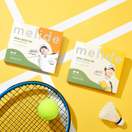 Airmuse Melide Sun Patch Wide 5 Pairs 에어뮤즈 멜라이드 썬패치 와이드 1box 5매입 자외선 차단 골프 패치