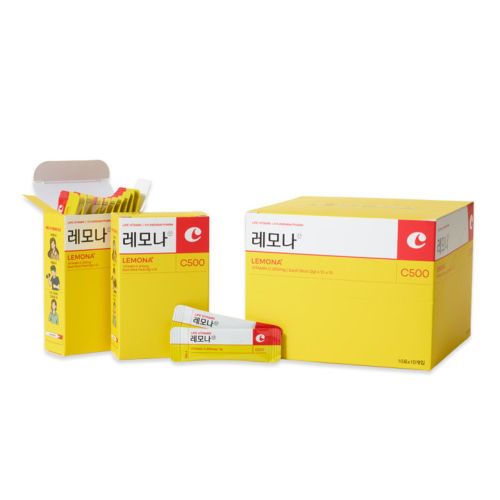 Kyung Nam Pharm Lemona Powder 2g X 10 Stick X 10 Box (Total 100 Stick) 경남제약 레모나 산 2g X 10포 X 10박스(총 100포)