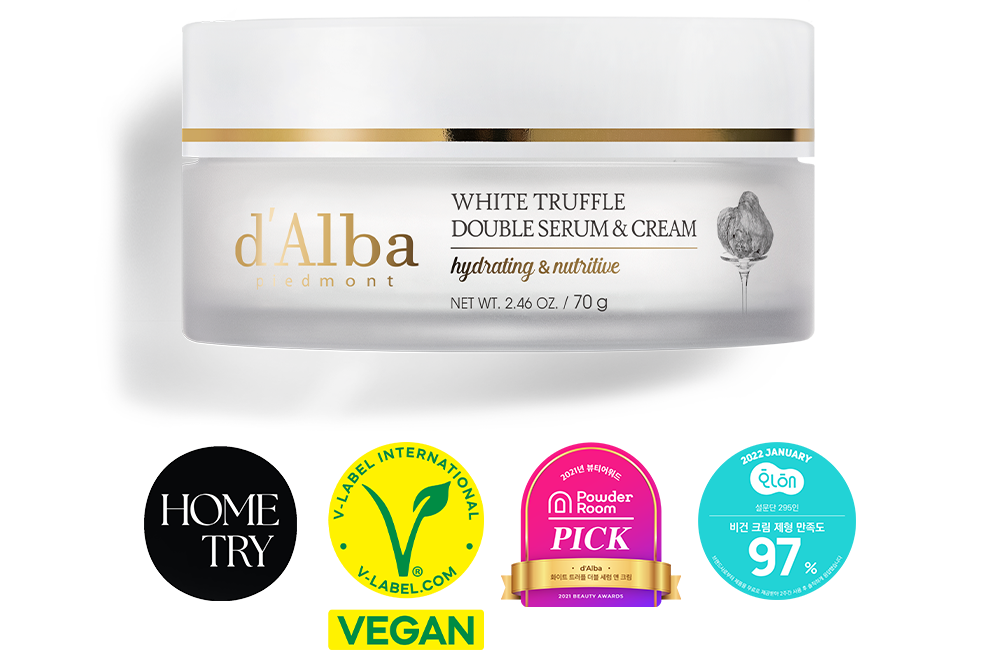 d'Alba White Truffle double serum & cream 70g 달바 화이트 트러플 더블 세럼 앤 크림 70g