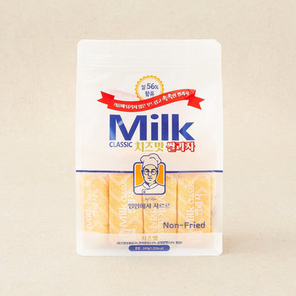 [PACK OF 3] Milk Classic Rice Crackers Cheese 240g 밀크 클래식 쌀과자 치즈 240g