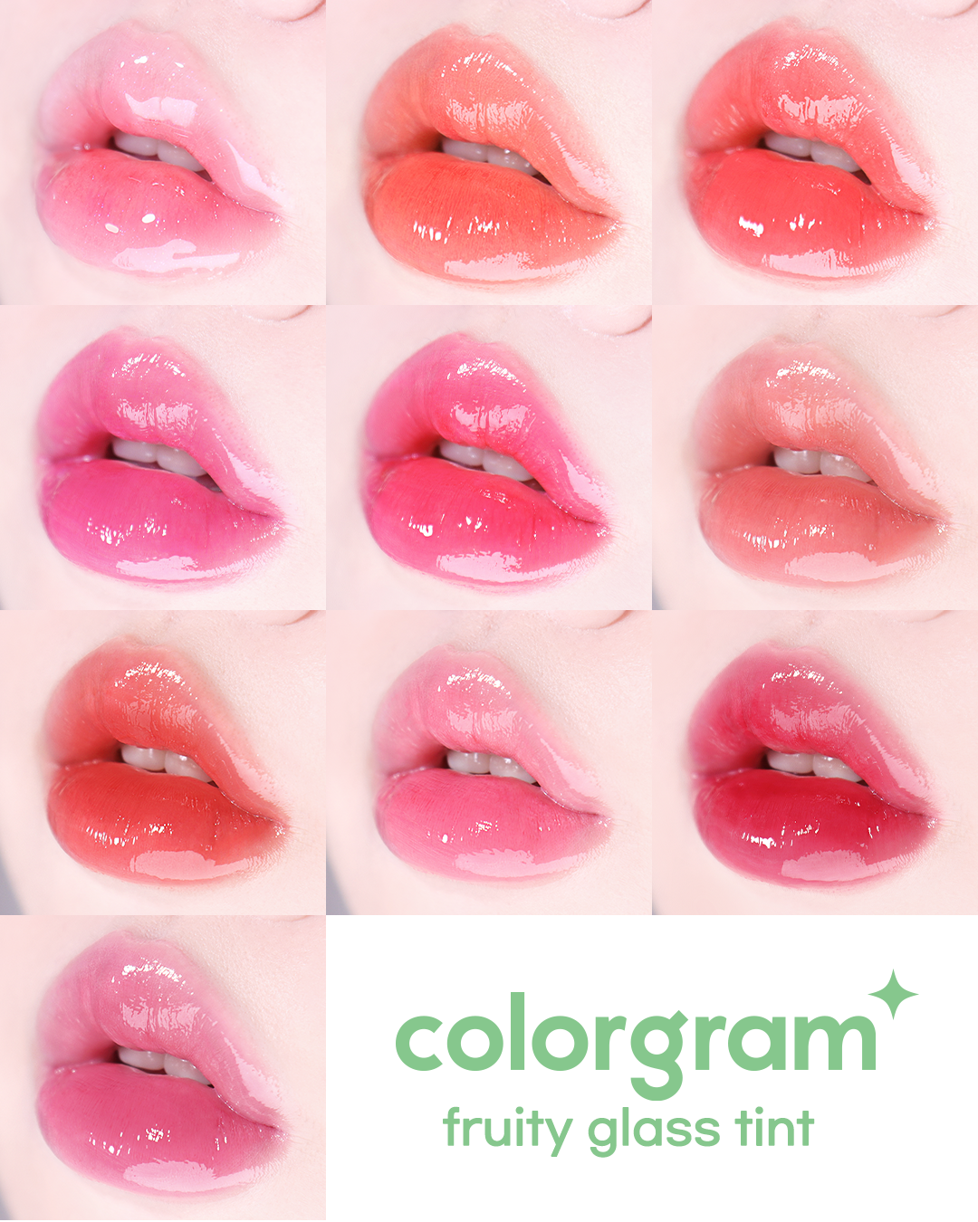 COLORGRAM FRUITY GLASS TINT 3 g/0.1 OZ.컬러그램 탕후루 탱글 틴트 3 g/0.1 OZ.