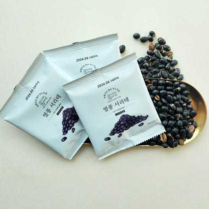 Neul Bom Foods Roasted Black Soybean Snack 17g / 200g 늘봄식품 볶음 서리태 17g / 200g