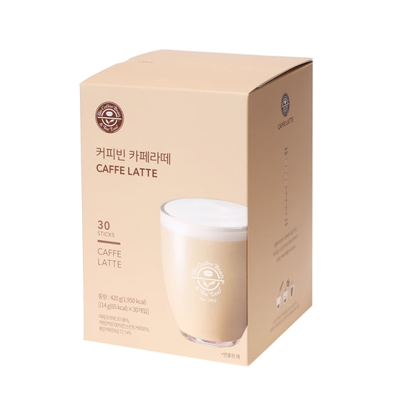 Coffee Bean Caffe Latte 30CT 커피빈 카페 라떼 30CT