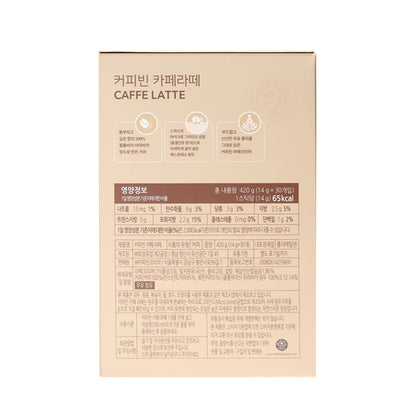 Coffee Bean Caffe Latte 30CT 커피빈 카페 라떼 30CT