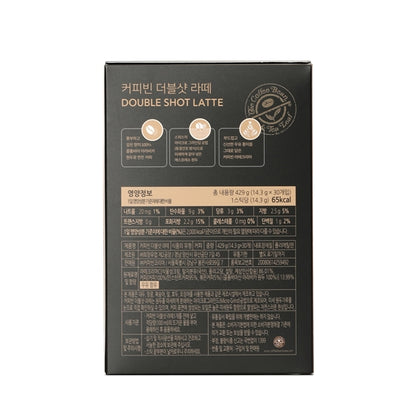 Coffee Bean Double Shot Latte 30CT 커피빈 더블샷 라떼 30CT