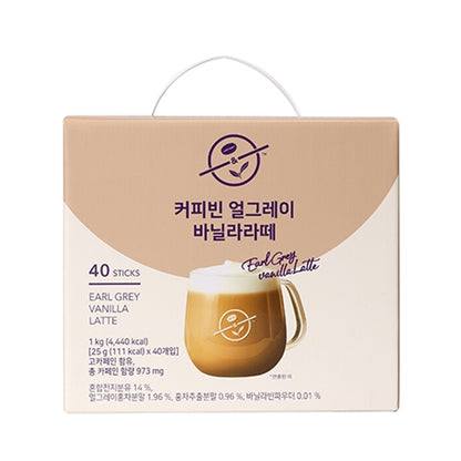 The Coffee Bean Earl Grey Vanilla Latte 25g * 40ea 커피빈 얼그레이 바닐라라떼 25g * 40ea