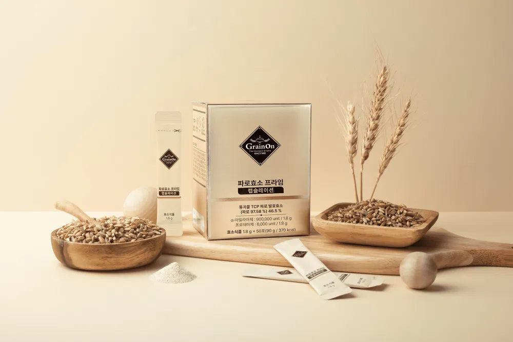 Grain On Farro Enzyme Prime Encapsulation 50 Sticks 그레인온 파로효소 프라임 캡슐레이션 50포