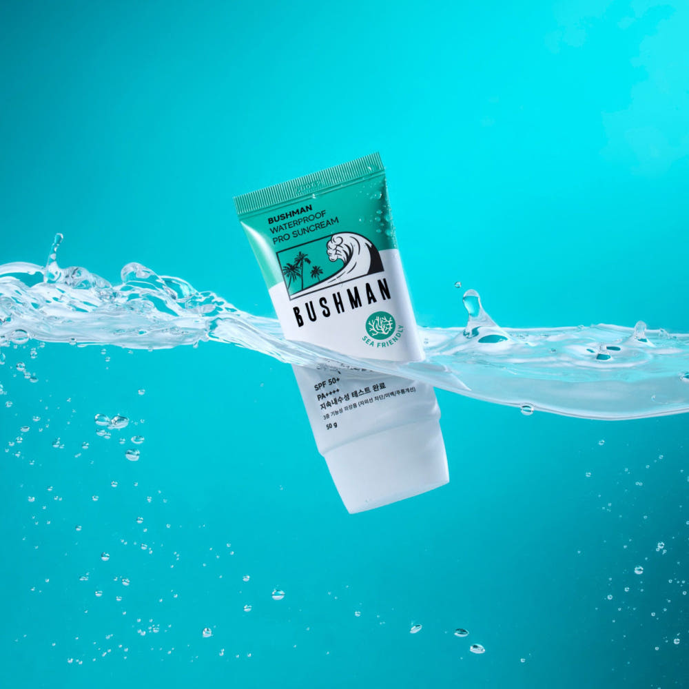 BUSHMAN Waterproof Pro Sunscreen SPF50+ PA++++ 50ml 부쉬맨 워터프루프 프로 선크림 SPF50+ PA++++ 50ml