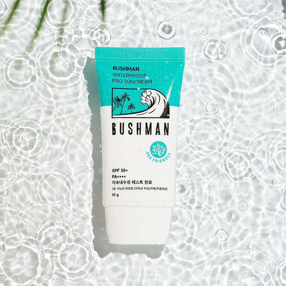 BUSHMAN Waterproof Pro Sunscreen SPF50+ PA++++ 50ml 부쉬맨 워터프루프 프로 선크림 SPF50+ PA++++ 50ml