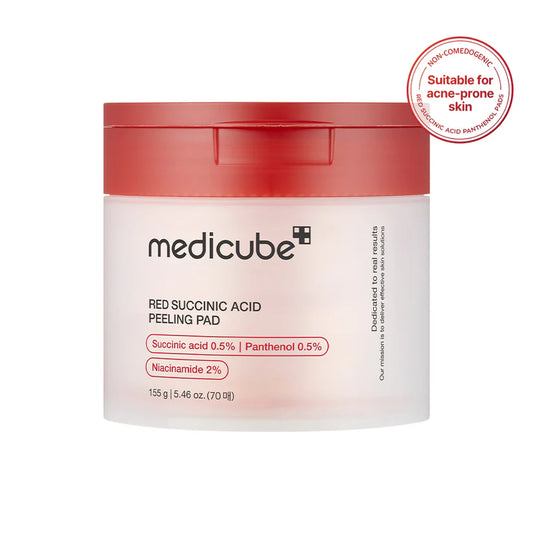 Medicube Red Succinic Acid Panthenol Pads 메디큐브 레드 석시닉 애씨드 패드 트러블개선