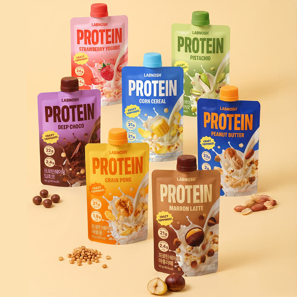 [7EA] LABNOSH Protein Shake 7 Flavors 랩노쉬 프로틴 쉐이크 7종