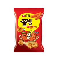 [PACK OF 2] NONGSHIM JJOL BYUNG SNACK SPICY 77g 농심 쫄병스낵 매콤한맛 77g