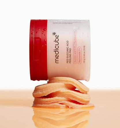 Medicube Red Succinic Acid Panthenol Pads 메디큐브 레드 석시닉 애씨드 패드 트러블개선